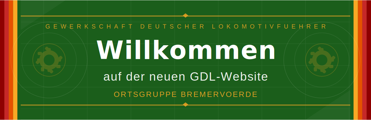 Willkommen auf der neuen GDL-Website